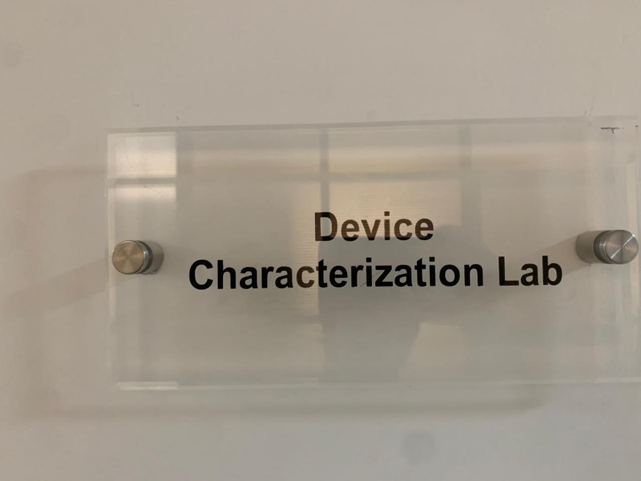 Nanodevice Characterization Lab — photo 3